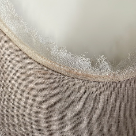 Wilfred | Bronze Sequin Silk Trim Tank Dress - size Small - Picture 9 of 9